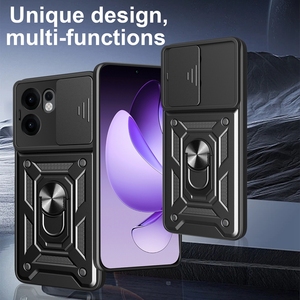 مع حامل حلقة مغناطيسية واقي كاميرا مقاوم للصدمات لكاميرا OPPO Reno 13F 13 Pro GT7 Pro C67 C65 C75 - Product Image 6