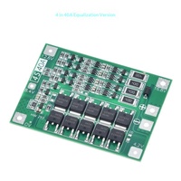 Module de protection BMS pour batterie lithium 3S 4S 40A 60A Li-ion LiFePO4 18650, carte PCB de charge pour démarrage de perceuse électrique