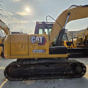 Excavadora Caterpillar usada completamente original CAT 312D2GC Buenas condiciones de trabajo Excavadora de orugas hidráulica usada Stock - Product Image 5