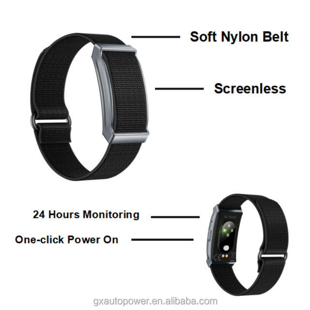 AI Smart Bracelets Lightweight and Thin Body Design Confortable Wearing