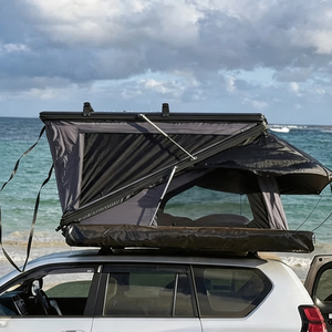 Roof Top Tent Awning Bracket 4 Person Roof Tent 1-2 Person Side Opening Rooftop Tent With Anderson <b>Plug</b> For Camping - Product Image 1