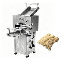Nouvelle machine à nouilles automatique commerciale en acier inoxydable robuste MTJ-50 Deluxe 1500W 220V/50Hz, réglable pour la pâtisserie