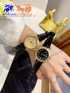 Montre à quartz élégante et luxueuse pour femme CC, cadran carré motif guépard orné de diamants, type de fourniture ODM - Product Image 6