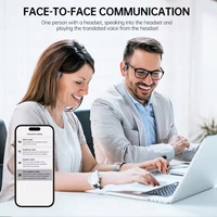 Audífonos Deportivos con Traductor Inteligente, Indicador LED de Batería, 150 Idiomas, 5.3 IPX5, Resistentes al Agua, Carga Inalámbrica, Sonido de Alta Fidelidad, Larga Duración