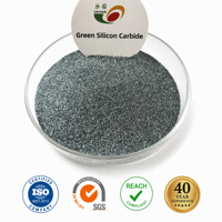 Carbure de silicium vert, granulométrie F24-F220, 1000 # -6000 #   Micropoudre, Carborundum vert pour médias de sablage et abrasifs de polissage