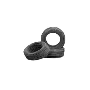 AWG SWG BWG Revestimiento de decapado Negro Reforzado Encuadernación Trenzado Flexible Bobina Tie Alambre recocido para la construcción de edificios - Product Image 1