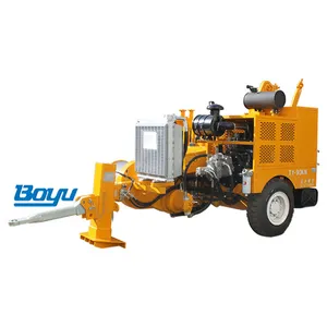 Electricity Tractor Hydraulic Cable Puller Electric Cable Pulling Winch