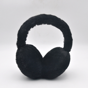 OEM Wholesale Custom Winter Warm Soft Feeling Fur Rabbit Ear <strong>White</strong> <strong>Earmuffs</strong> Winter <strong>Earmuffs</strong> for Women - Product Image 1