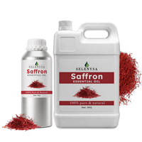 Huile de Safran Naturelle en Gros, Huile Absolue de Crocus Sativus, Éclaircissante pour le Visage, Soin de la Peau, Parfum, Matière Première Cosmétique