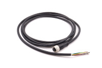 Conjunto de Cable HCX6L20BX de 2 Metros de Largo, Cable de Alimentación Compatible para Escáner con Sensor Láser o Sensor Lidar HINSON