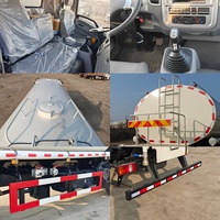 Nouveau camion-citerne à eau Howo 4x2 160HP 15CBM Euro3 à conduite à gauche, moteur diesel Yuchai, transmission manuelle