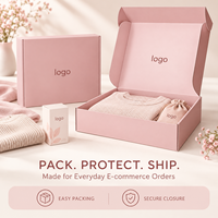 Boîte d'expédition prête à l'emploi avec protection en carton ondulé pour l'emballage e-commerce à fort volume et les commandes sous marque privée