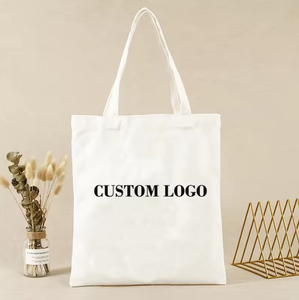 Wholesale custom printed cute women's <b>handbag</b>, women's custom <b>canvas</b> shopping bag - Product Image 3