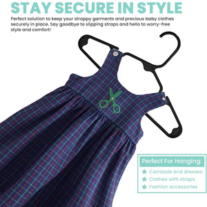 Appendiabiti in plastica antiscivolo per bambini, per uso domestico, a doppio uso (asciutto e bagnato), in PP, per l'organizzazione e l'asciugatura di vestiti e <span class=keywords><strong>abbigliamento</strong></span> per neonati - Product Image 4