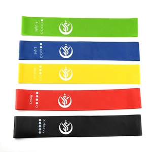 Tùy Chỉnh In Mini Theraband Kháng Vòng Đàn Hồi Chống Trượt Tập Thể Dục Ban Nhạc Thiết Lập Cho Tập Luyện Và Tập Thể Dục Làm Từ Cao Su - Product Image 4