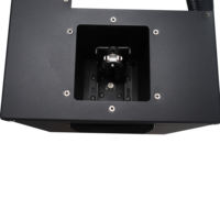 EWTX LUX-FR1 Machine à flamme personnalisée à pulvérisation 8-10M, étanche, pour DJ en extérieur, concerts, feux d'artifice, contrôle DMX, 300W, noir, 110V/220V