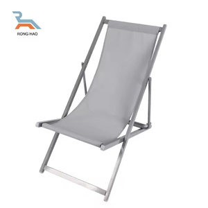Vente en gros de chaise longue chaise de plage pliante réglable chaise longue de plage pliable personnalisée et inclinable pour l'extérieur - Product Image 1