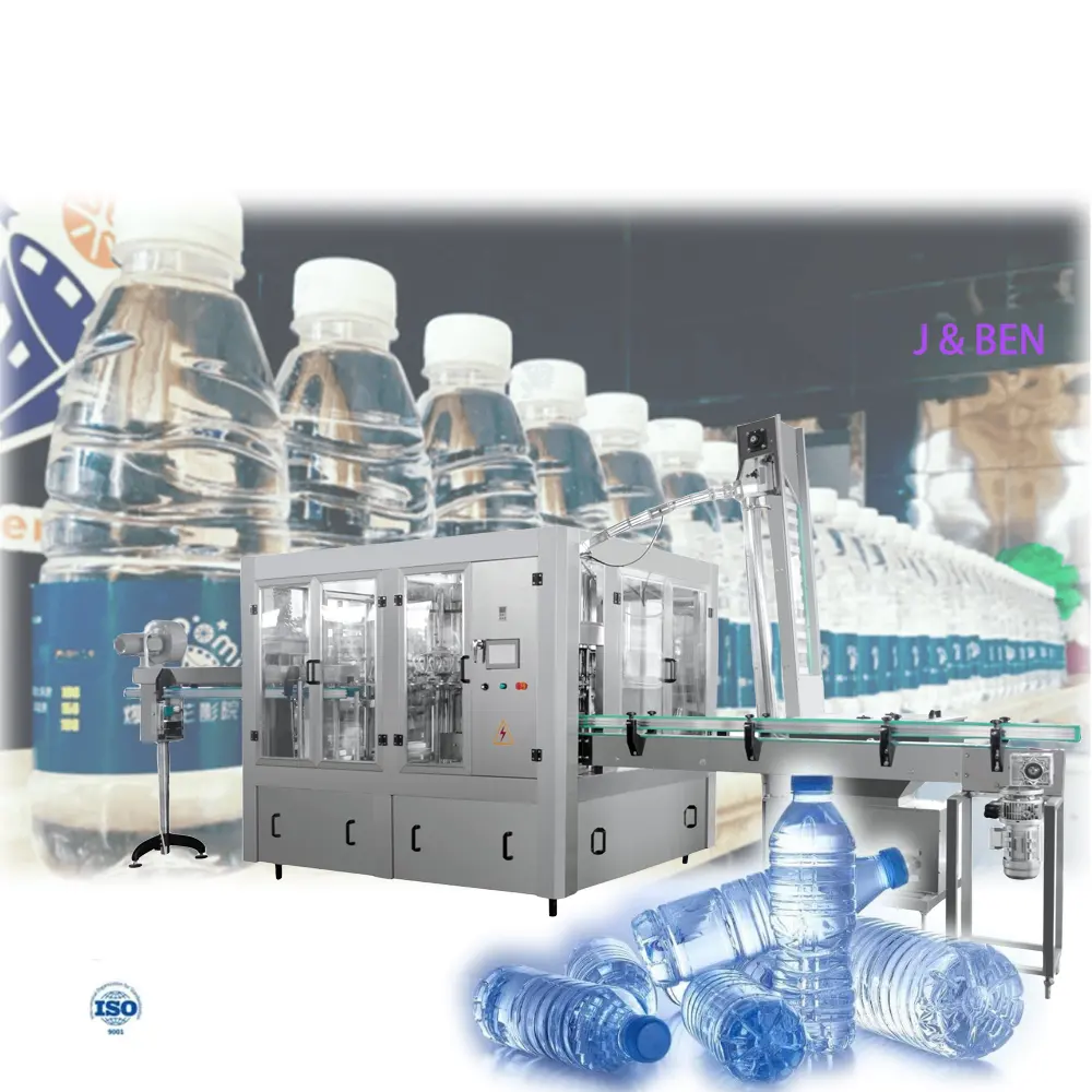 full bottled pure water plant automatic production line water filling machines