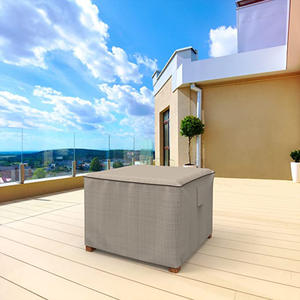 Funda Impermeable para Mesa de Tela Oxford 420D para Jardín, Terraza Cuadrada, Uso en Sillas a Prueba de Polvo - Product Image 1