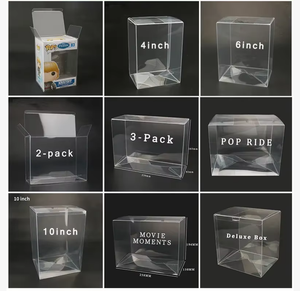Protector <span class=keywords><strong>Funko</strong></span> Pop de 0.35mm, Caja Protectora de Plástico PET Transparente, Libre de Ácido, para Coleccionables - Product Image 2