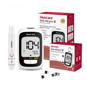เครื่องวัดระดับน้ำตาลในเลือดแบบไม่เจาะผิวหนัง <span class=keywords><strong>Sinocare</strong></span> รุ่นขายดี พร้อมเซ็นเซอร์วัดระดับน้ำตาลกลูโคส - Product Image 1