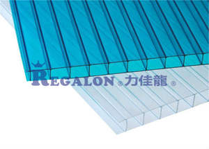 Feuille extérieure creuse de <span class=keywords><strong>polycarbonate</strong></span> de feuille de serre cellulaire transparente moderne de <span class=keywords><strong>polycarbonate</strong></span> - Product Image 3