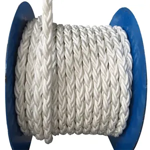 Corde d'amarrage à 8 brins et 12 brins, corde en nylon de 72mm
