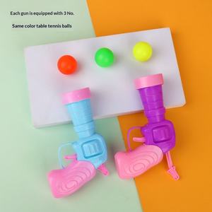 Vente chaude Pistolet à jouet en plastique Balle de tennis de table élastique Pistolet amusant créatif et original pour <span class=keywords><strong>animaux</strong></span> de compagnie - Product Image 4