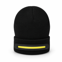 Luz LED Recargable para Gorro COB, Linterna Frontal Ligera para Invierno, Pesca, Camping, Trabajo y Seguridad