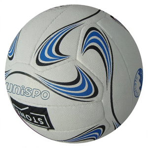 Ballon de netball officiel UNISPO UNI NBL 020M, capacité 450g, intérieur/extérieur, en caoutchouc synthétique, entièrement cousu à la main, qualité supérieure, fabriqué avec fierté - Product Image 1