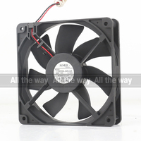 NMB 5V 12V 48V DC24V 0.19A AC EC 12025 120X120X25MM 12CM Convertisseur de fréquence à roulement à billes Deux fils 11925SA-24N-AA Ventilateur de refroidissement