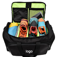 2024 nouveau YCH 600D Polyester baskets sac de sport chaussures stockage sac de voyage étanche entraînement salle de sport basket-ball sac polochon