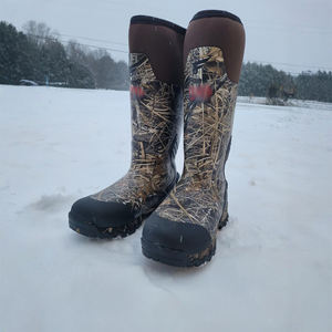 <span class=keywords><strong>Bottes</strong></span> de pluie imperméables en néoprène pour l'extérieur de haute qualité Slim Calf Camouflage <span class=keywords><strong>Bottes</strong></span> de <span class=keywords><strong>chasse</strong></span> pour hommes - Product Image 2