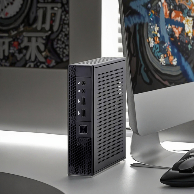 Udget Gaming Mini PC Intel I3/i5/i7 DDR4 4GB RAM 128 SSD HD+VGA Dual Display Preload Win10/Linux WiFi6 Compact Desktop