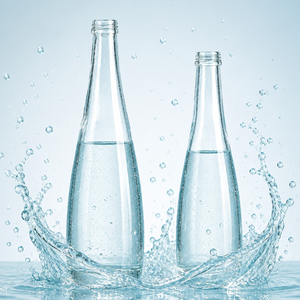 <span class=keywords><strong>Bouteille</strong></span> en verre cylindrique haut de gamme vide pour spiritueux, idéale pour la distillerie, avec logo personnalisé, emballage en verre en gros - Product Image 1