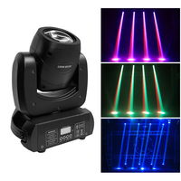 Nouveau 100W Spot Lighting Gobo prisme Dmx contrôle Led tête mobile faisceau lumineux pour Dj événement Disco