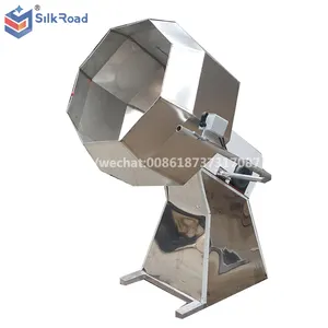 stainless steel Food Snack nuts Seasoning Flavor Coating flavoring Machine