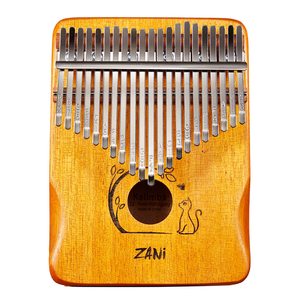 Zani Thumb Harp 21 โทนการ์ด Kalimba ธนูหัวแม่มือไม้มะฮอกกานีกระดานเดี่ยวเครื่องดนตรีฮาร์ปนิ้วมือขายส่ง - Product Image 1