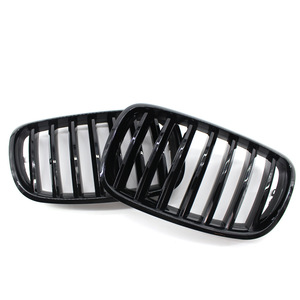 Calandre de pare-chocs avant noir brillant BMW X5 E70, pièce de rechange en plastique ABS A E70 L - Product Image 1