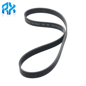 Correa Acanalada para Motor en V, Piezas de Motor 25212-2GGA1 para HYUNDAi SANTAFE 2014 2015 2016 2017 <span class=keywords><strong>2018</strong></span> - Product Image 1