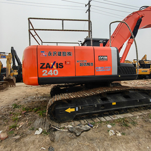 Mesin Konstruksi Teknik Jepang ZX240 ekskavator bekas TATA Hitachi 24 Ton mesin konstruksi tangan kedua kondisi bekerja dengan baik - Product Image 3