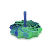 Jouet Fidget Star imprimé en 3D, illusion d'optique, tour spirale pliable, puzzle pour enfants