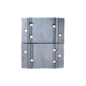 Material ferroviario: Placa de sujeción para rieles, placa base para vías, placa debajo del riel para fijación - Product Image 2