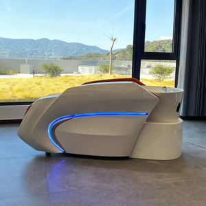 電動シャンプーベッドフルオートマチックインテリジェント多機能ライインハンドマッサージ音楽機能プラグインパワーOEMマッサージャー - Product Image 3