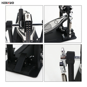 HEBIKUO Venta al por mayor directa de fábrica G610 Pedal de bombo individual de material resistente, accesorio para batería de jazz - Product Image 4