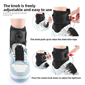 Supporto per Piede Cadente per Danni Nervosi o Debolezza Muscolare Tutore per Piede Cadente per Camminare con Regolazione Rapida - Product Image 3
