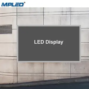 MPLED Fast delivery in seven days ip65 waterproof front service open cabinet 8 p10 outdoor full color led screen display for adv