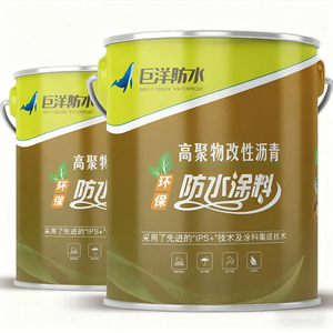 Revêtement liquide imperméabilisant polymère-modifié à base de ciment, monocomposant, en rouleau, à application à froid pour l'étanchéité des fondations murales - Product Image 1