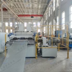 Máquina Cortadora y Niveladora de Bobinas de Acero Galvanizado Antioxidante HAUAN con Rodamiento Automático y Motor de 380V - Product Image 4