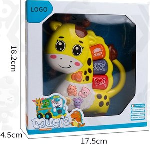 ของเล่นเครื่องดนตรีออร์ฟขายส่ง คีย์บอร์ดเปียโนการ์ตูน ของเล่นดนตรี - Product Image 4